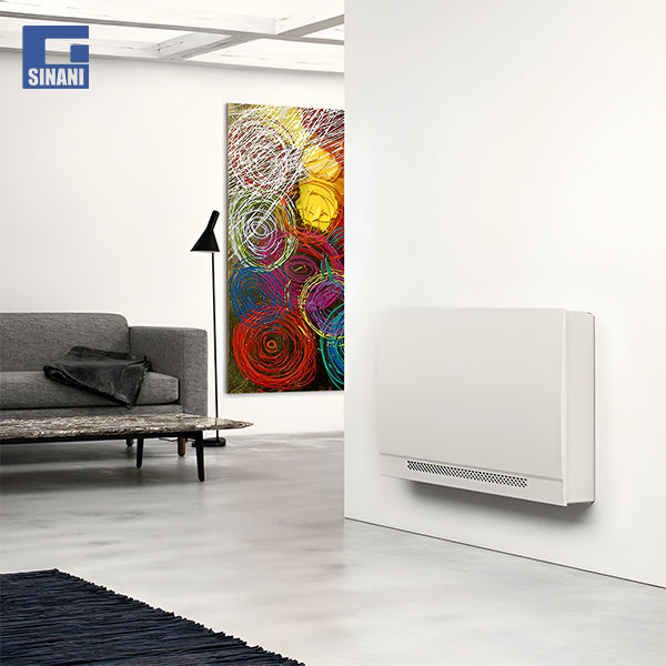 Fancoil Whisper CFF-ECM-MV-CB-TES me termostat CB Touch Easy