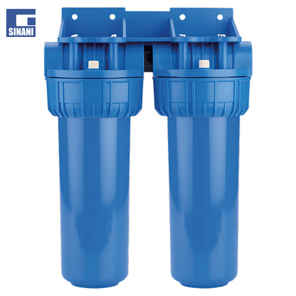 Mbajtëse dyshe plastike blu