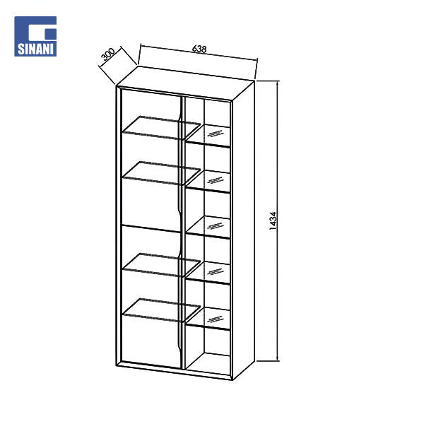 Kollonë për mobilje tualeti Ramona