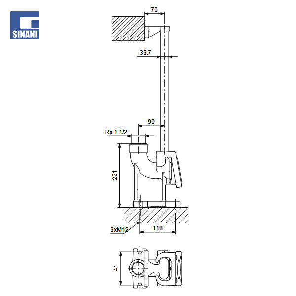 Kompleti i bashkimit automatik per pompe SEG