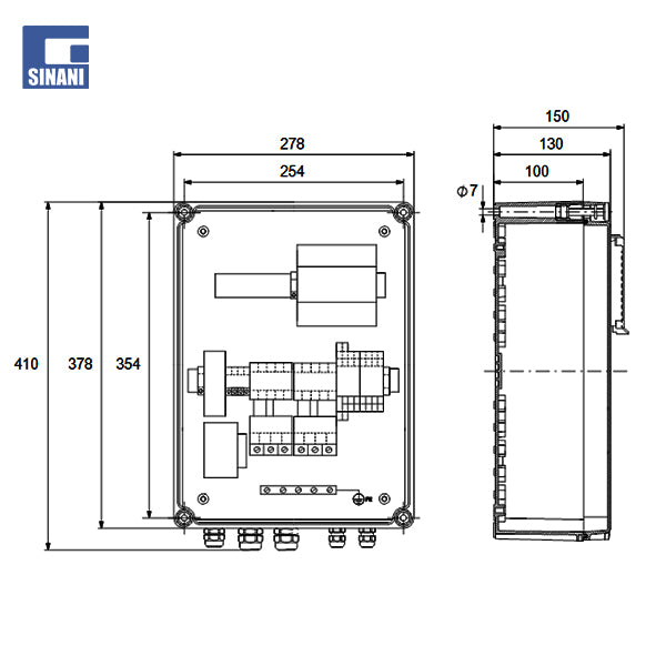Panel komandimi per dy pompa LCD 108