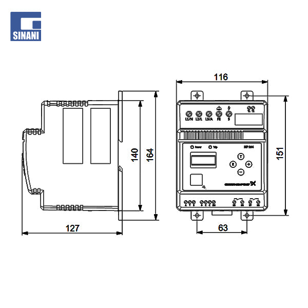 Pakete per pompe zhytese MP204