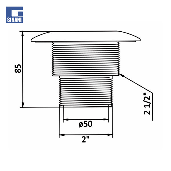 Grilë thithje muri me sferë për pishinë