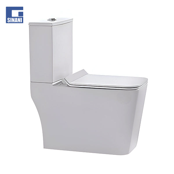 WC me kasetë me kapak soft close Quadrado