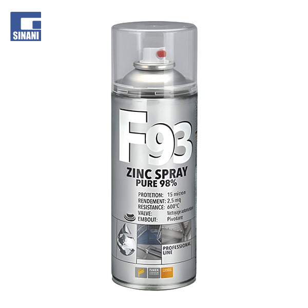 Spray zinku teknik 98% F93