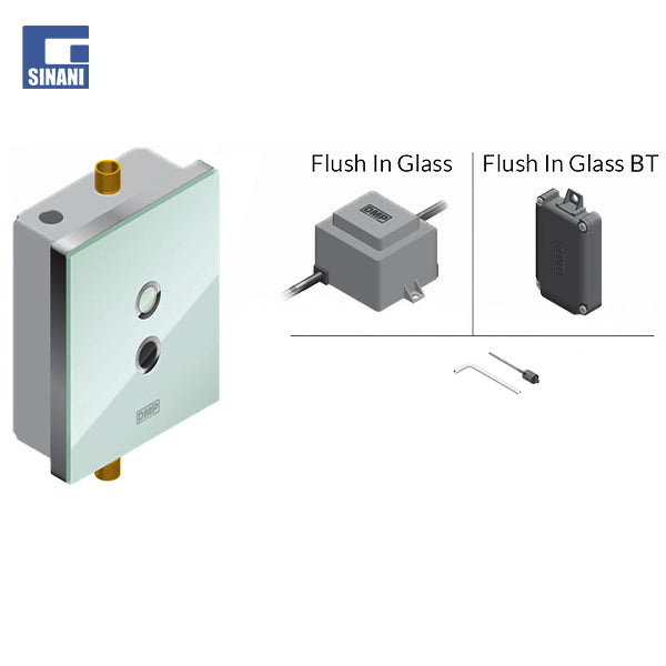 Sistem elektronik inkaso Flush Glass për pishuar