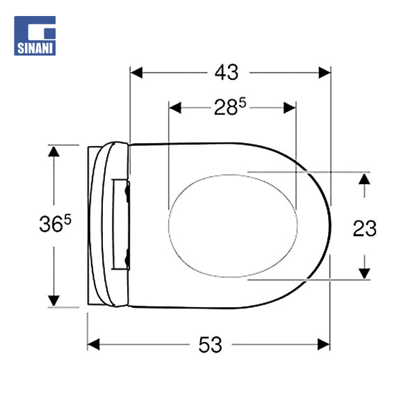 WC sospezo iCon rimfree me kapak