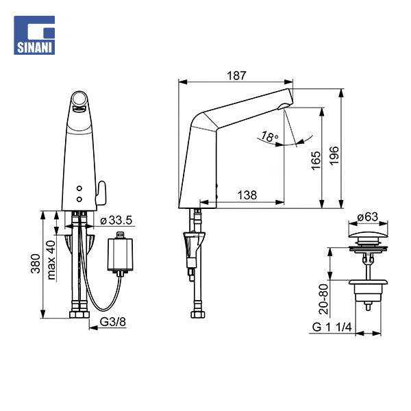 Grup lavamani HansaDesigno
