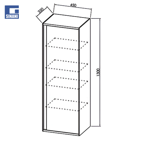 Kollone mobilje Pandora P 1302 Natyral