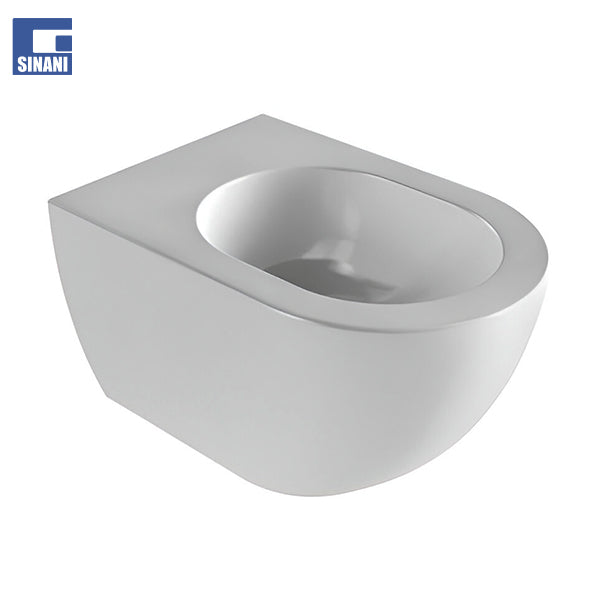 Set tualeti Easy-Clean Comoda i bardhë me shkëlqim