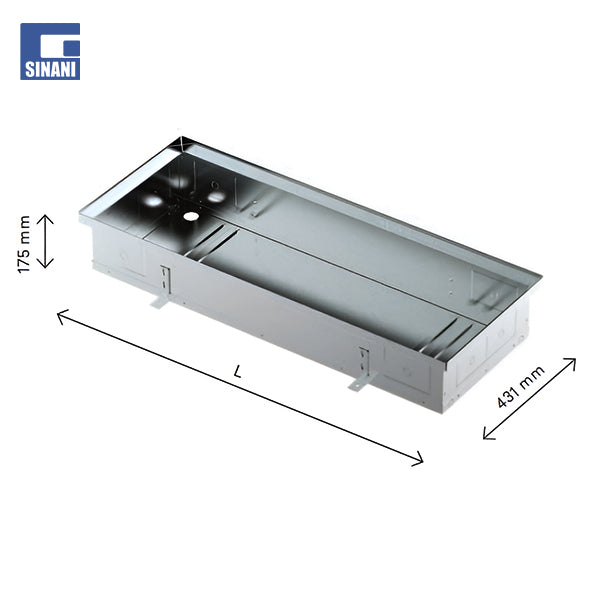 Kasete fancoil incaso nen dysheme SLF800