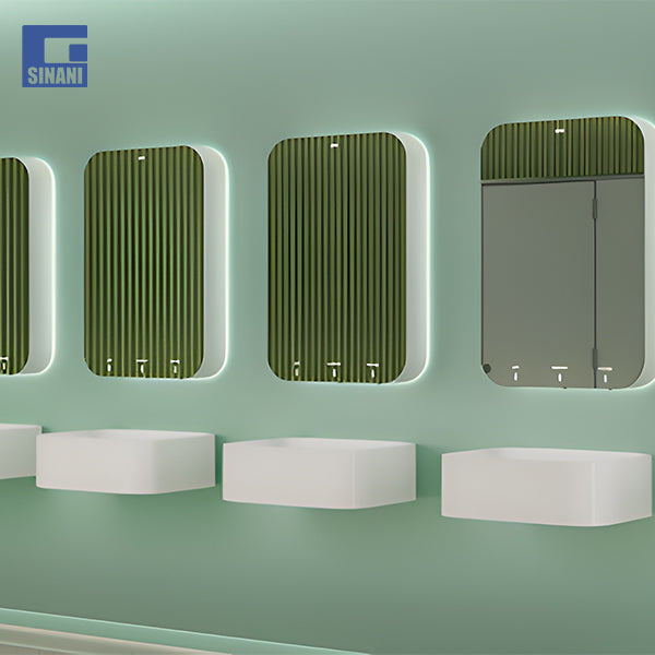 Pasqyrë LED Supermirror me kit elektronik për ujë, sapun, ajër