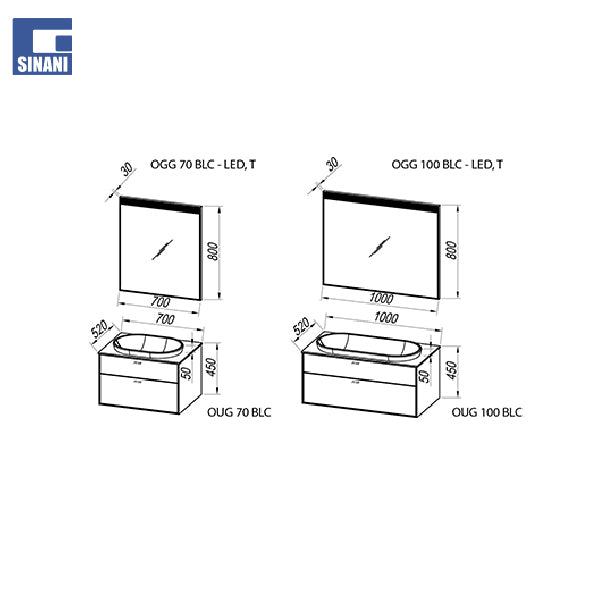 Mobilje tualeti Gloria