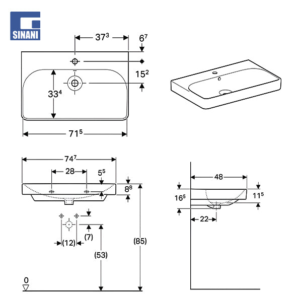 Lavaman Smyle Square