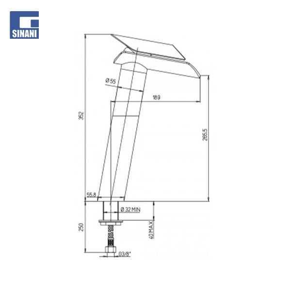 Grup lavamani Morgana Joystik me grykë xhami