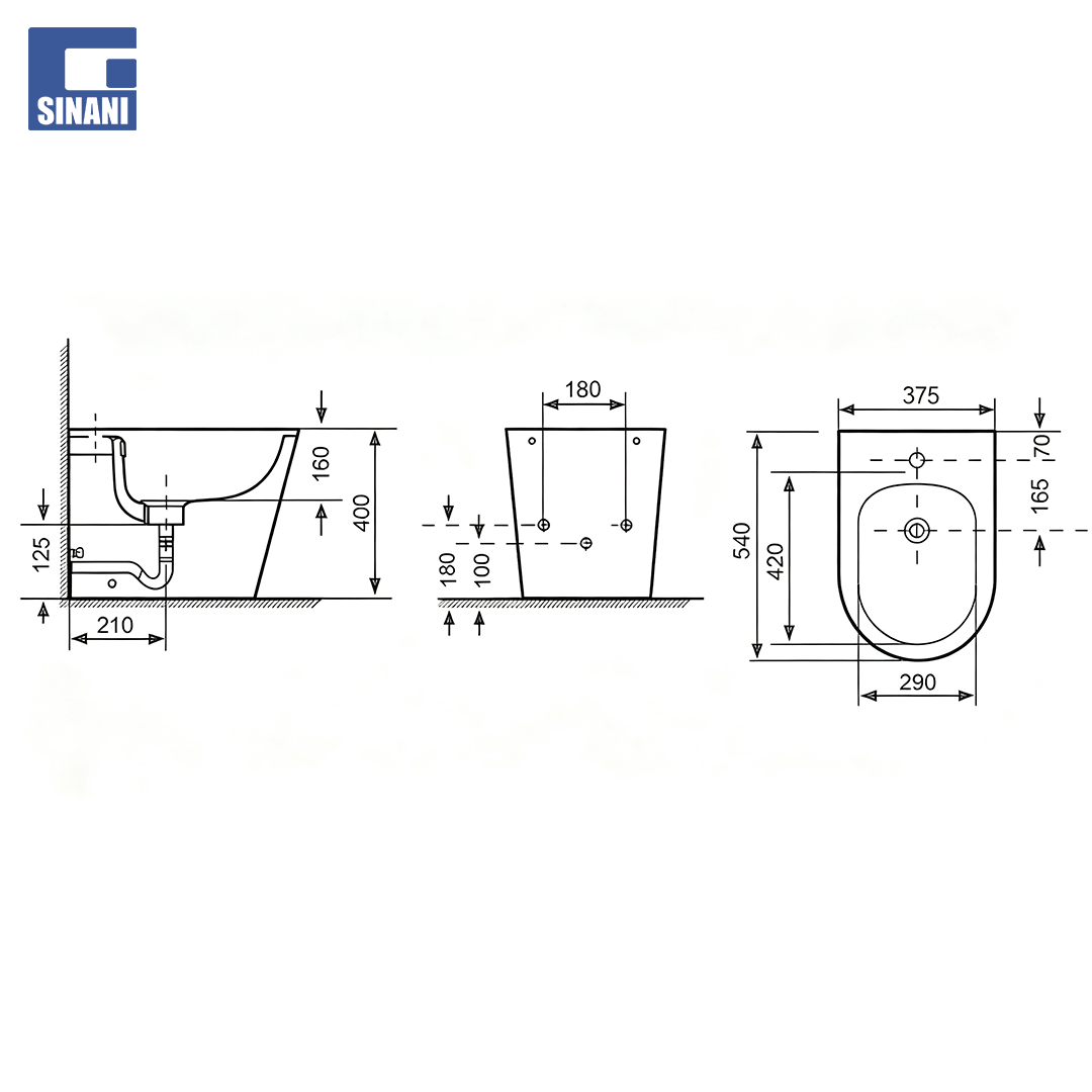 Set tualeti Floor-Standing Lumira