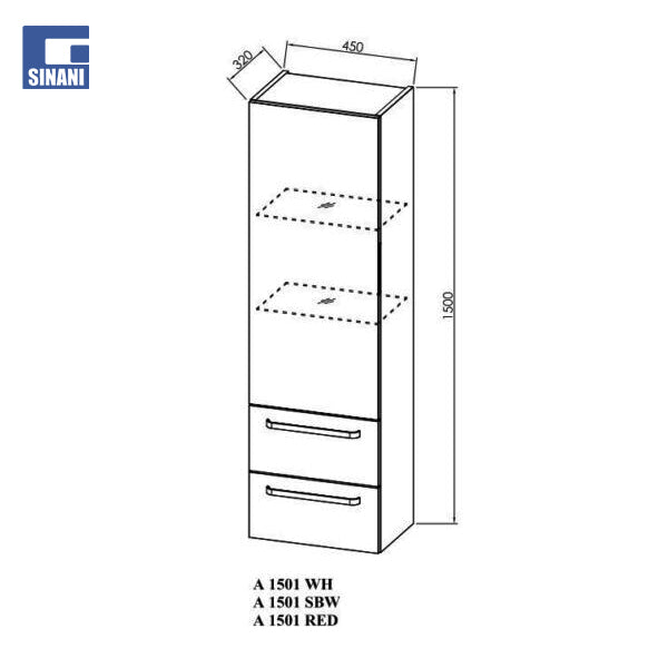 Kollonë për mobilje tualeti Adele