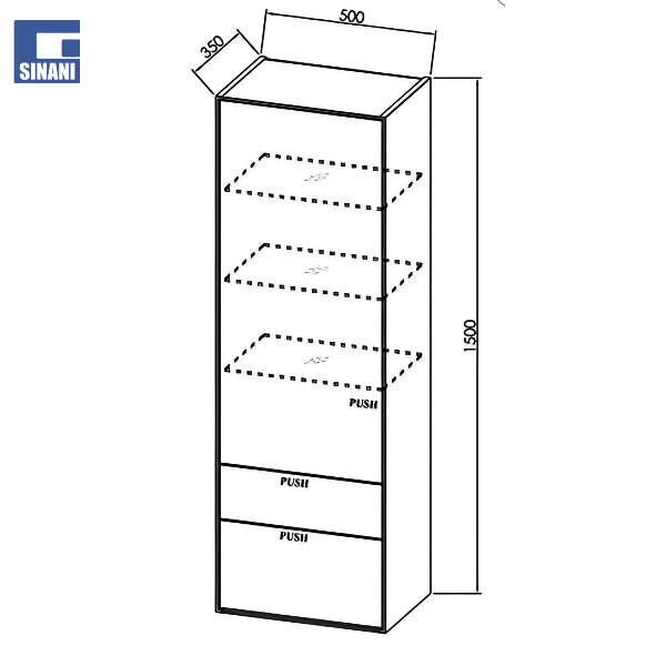 Kollonë për mobilje tualeti
