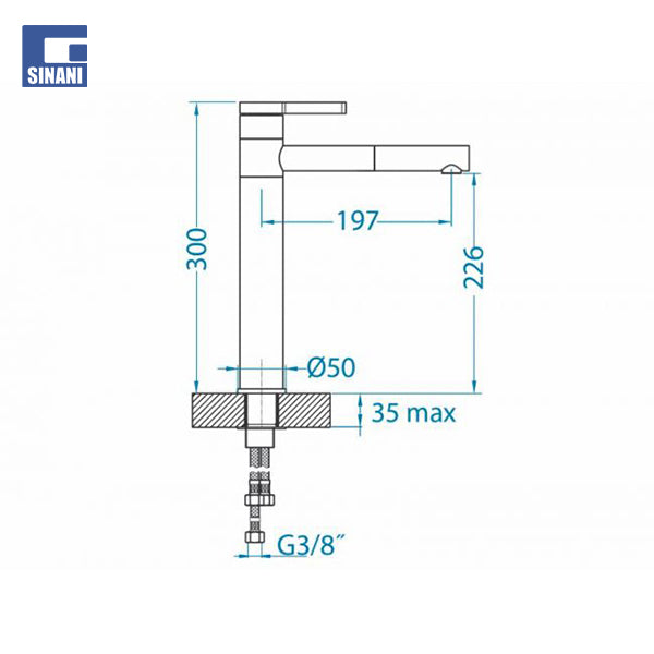 Grup lavapjate Zina Gold/Black HU