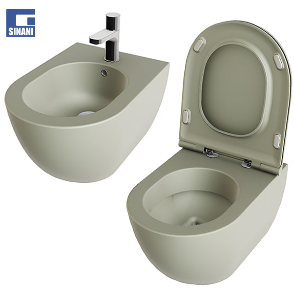 Set tualeti Easy-Clean Comoda Verde Natura