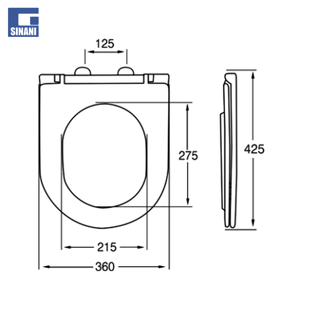 Kapak WC-je sospezo tornado Lumira V2