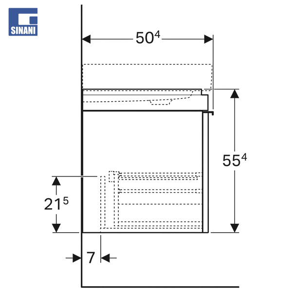 Mobilje tualeti Citterio