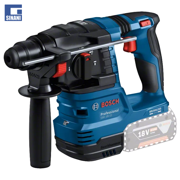 Trapan me bateri GBH 18V-22 Professional me valixhe