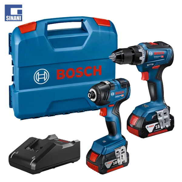 Set Vidator me bateri GDR 18V-200 dhe GSR 18V-55