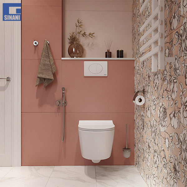 WC-Bide sospezo Rondo Rim-Out