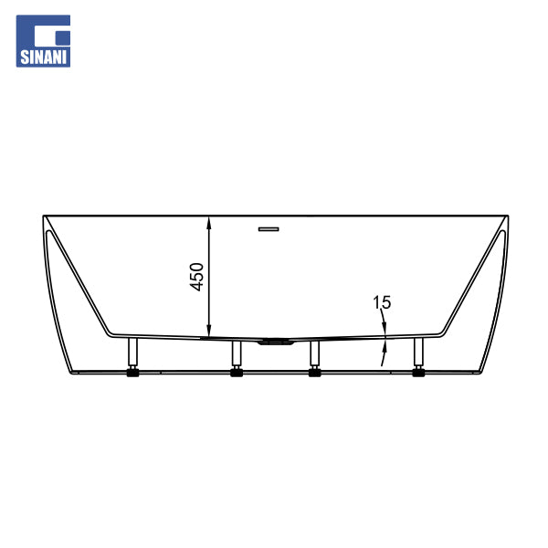 Vaskë me hidromasazh Michelle
