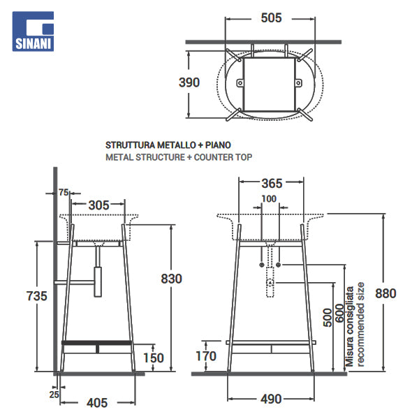 Lavaman Iride me strukturë metalike