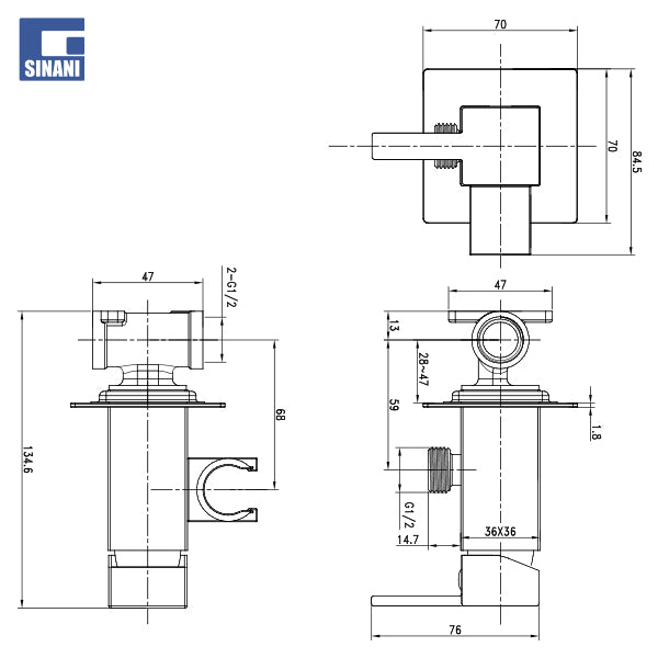 Shataf katror me grup inkaso dhe mbajtëse