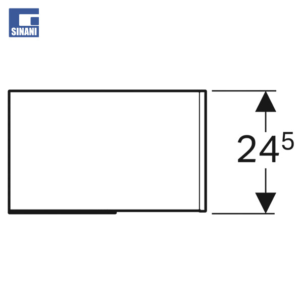 Kollonë mobilje tualeti Citterio me pasqyrë