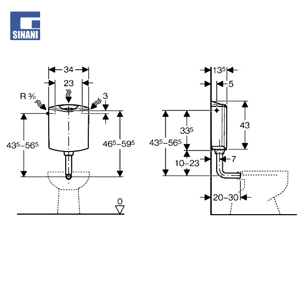 Kasetë plastike AP116 Alps