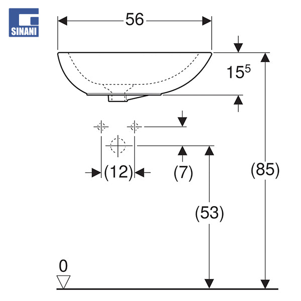 Mobilje tualeti Citterio