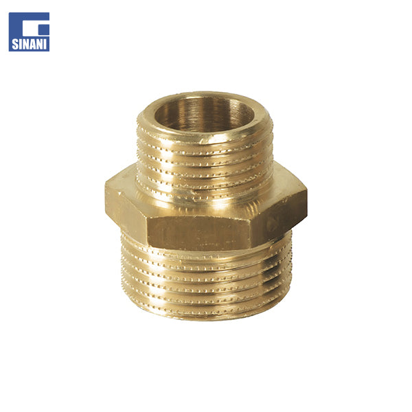 Reduksion bronzi nipel M/M