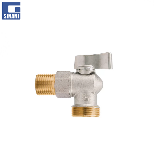 Rubinetë lavatriçe M/M 1/2" x 3/4"