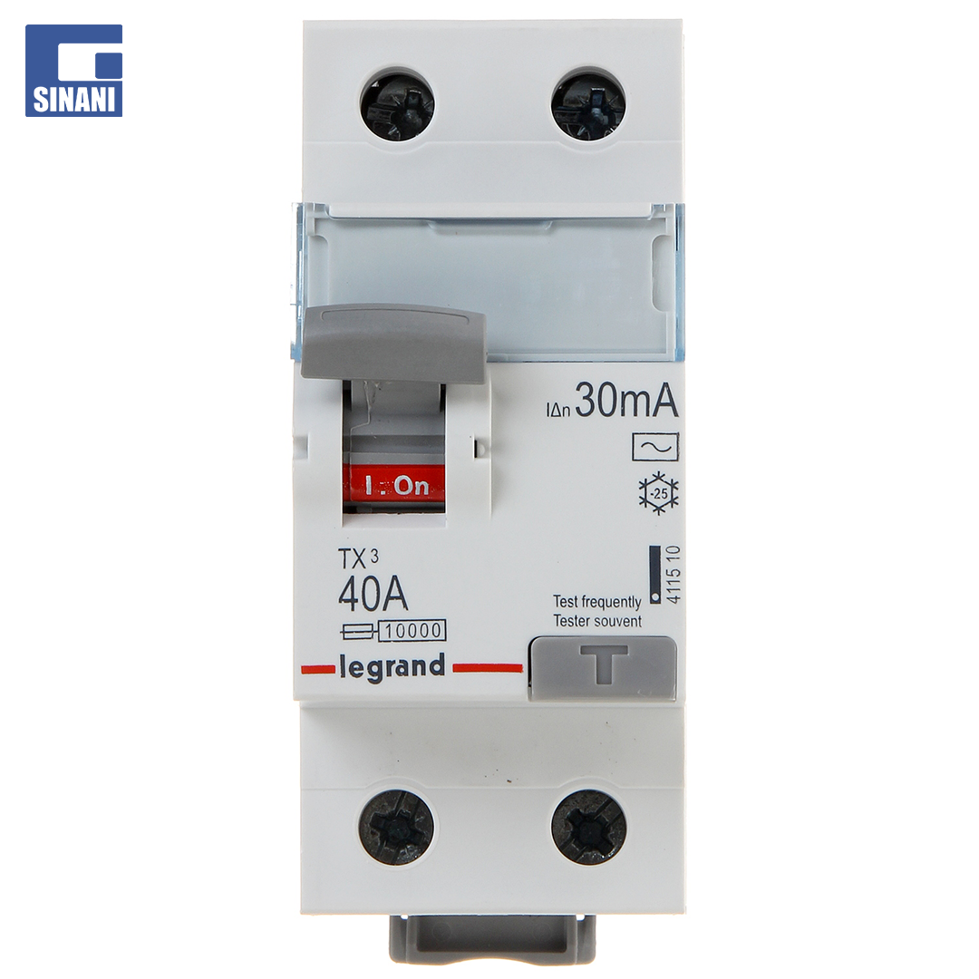 Salvavitë 2P 40A TX3 RCCB 30MA AC