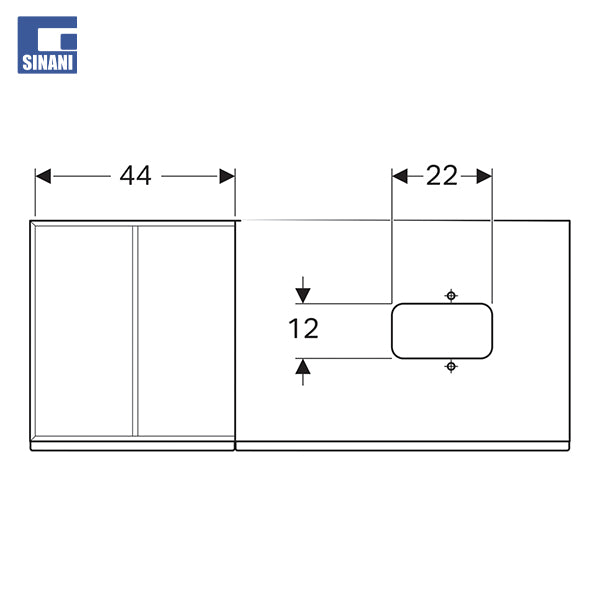 Mobilje tualeti Citterio