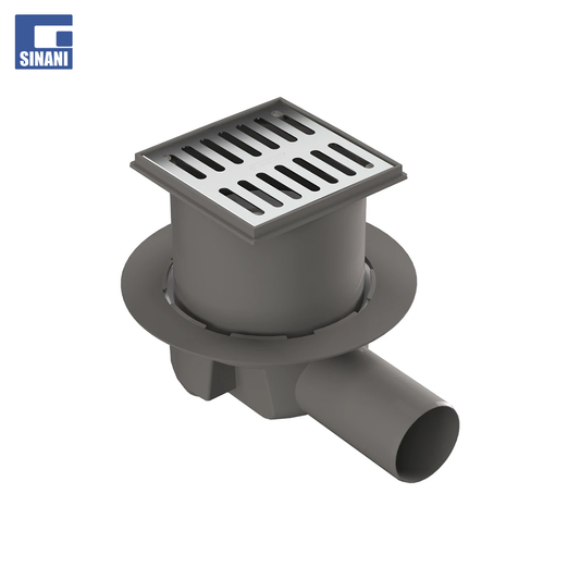 Piletë dyshemeje horizontale inoksi Ø50