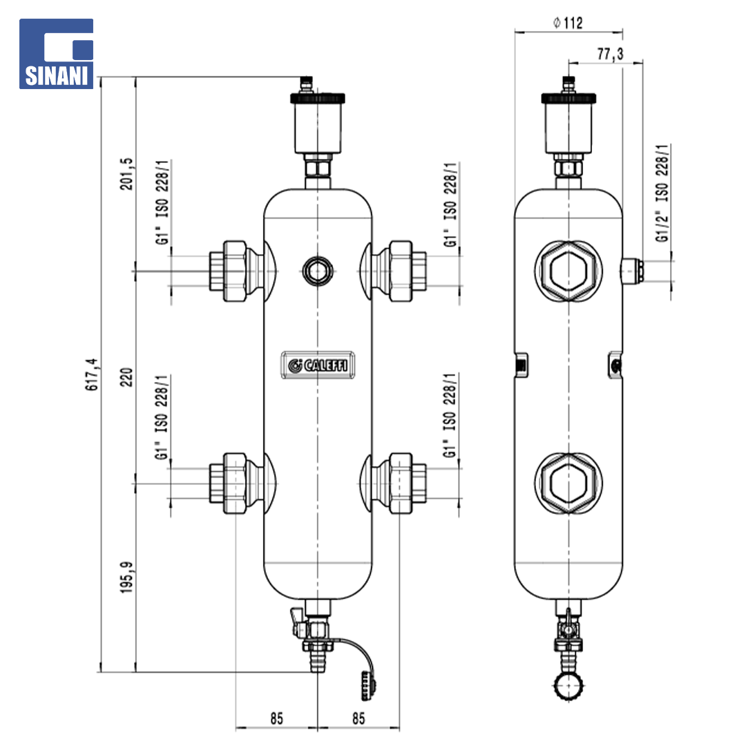Separator hidraulik