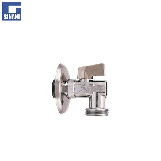 Rubinetë lavatriçe e kromuar M/M 1/2"x3/4"