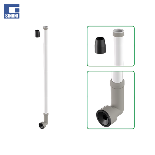 Tub shkarkimi inkaso për kasetë plastike