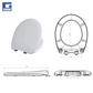 Kapak wc Creta soft close take-off