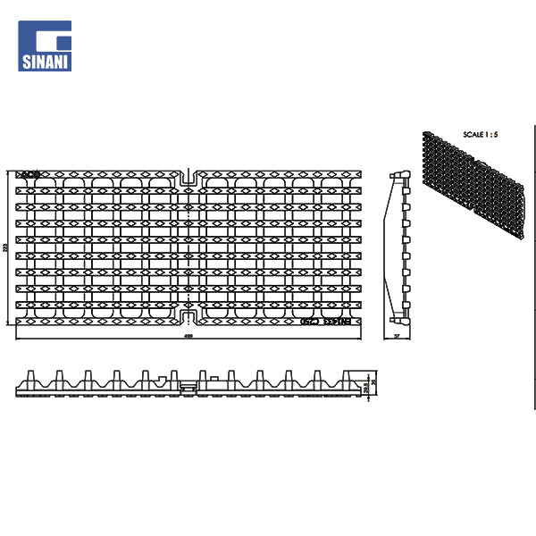 Grile gize Drainlock per kanaline Multiline V100 C250