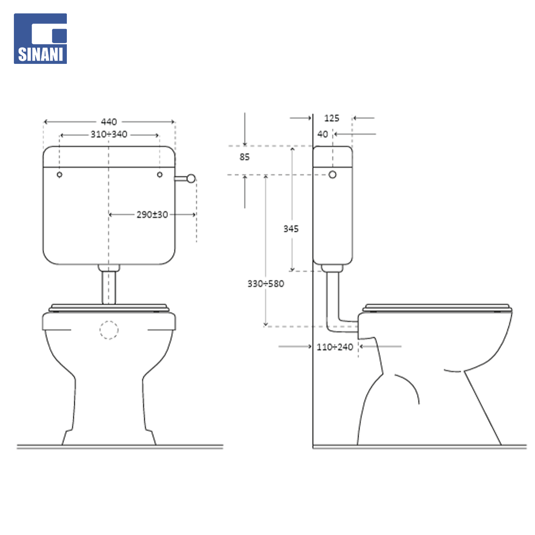 Kasetë wc plastike MAXIMA (1)