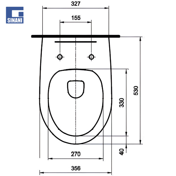 Kapak WC-je soft close Primo