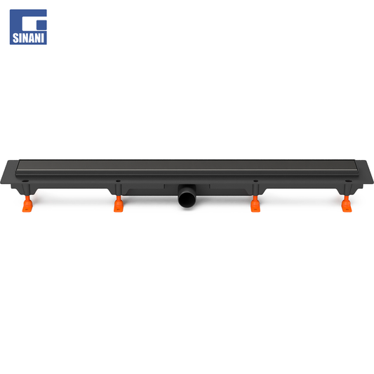Kanalinë dyshemeje 650mm Klasik matt black