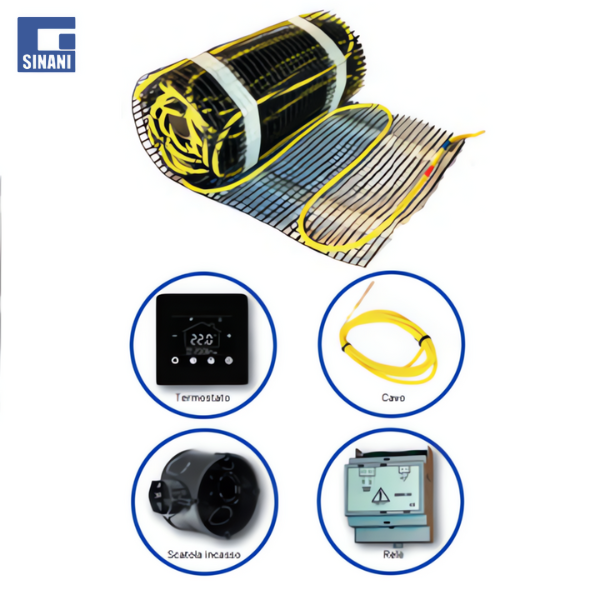 Sistem ngrohje nën dysheme Lor Mat Power Mini