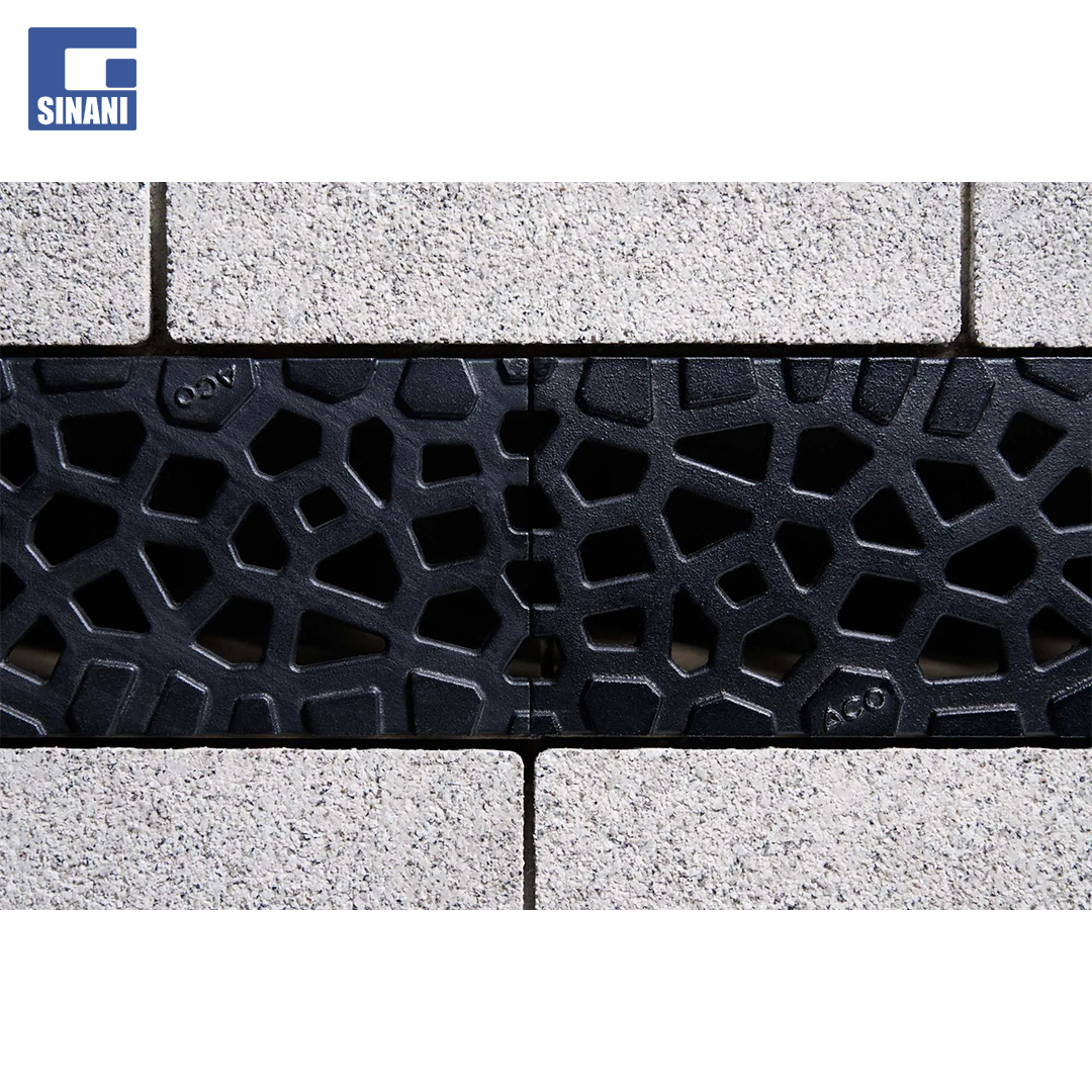 Euroline grilë gize "Voronoi Design", B125, 0.5m
